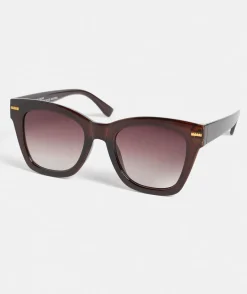 Sussan Sunglasses>Capaci Sunglasses COFFEE