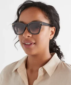 Sussan Sunglasses>Capaci Sunglasses COFFEE