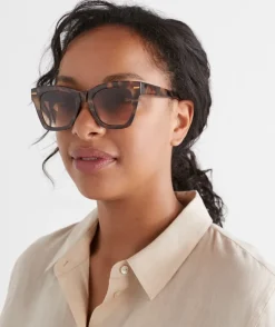 Sussan Sunglasses>Capaci Tort Sunglasses TORTOISE SHELL