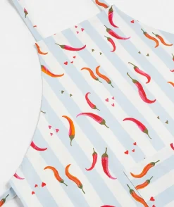 Sussan Gift & Wellbeing>Chillies Print Apron RED