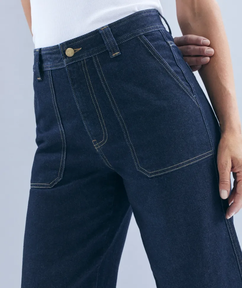 Sussan Pants|Denim>Culotte Jean