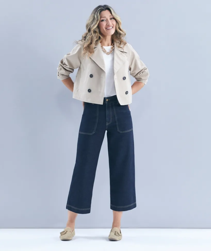 Sussan Pants|Denim>Culotte Jean