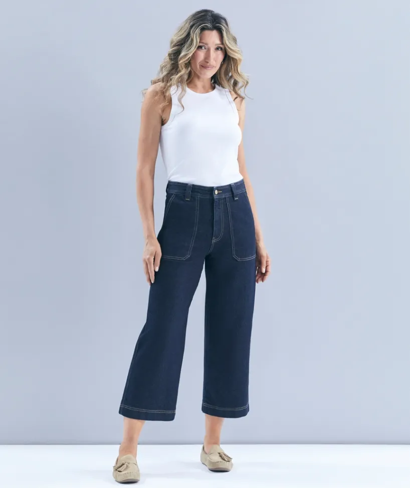 Sussan Pants|Denim>Culotte Jean