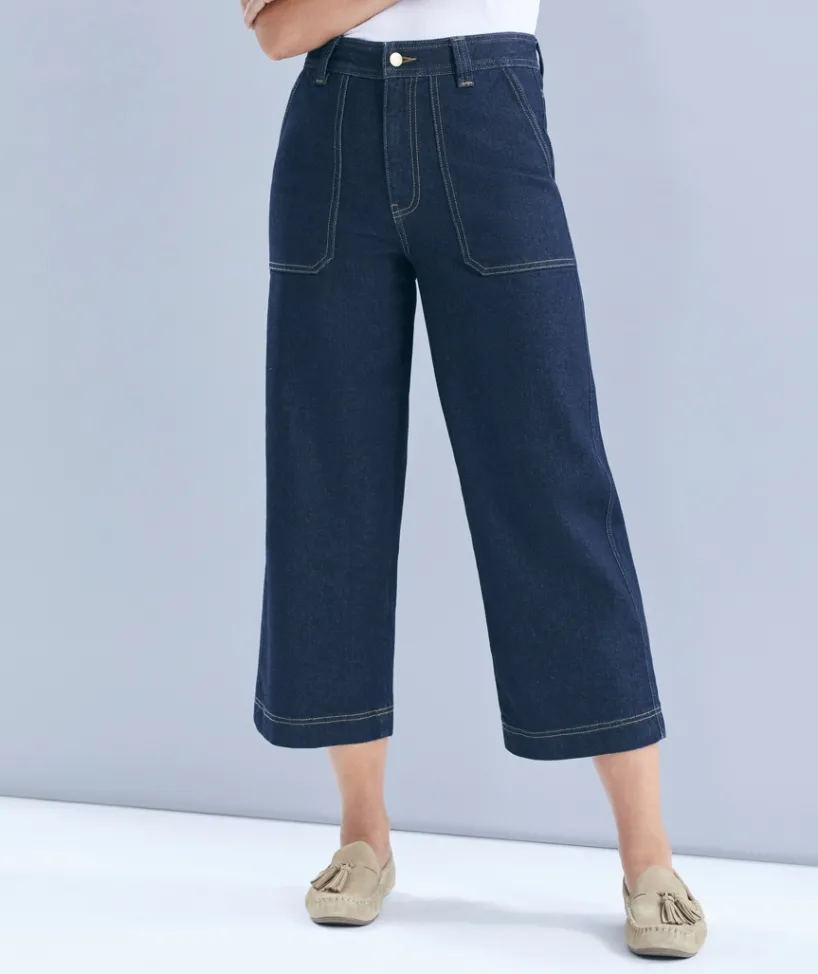 Sussan Pants|Denim>Culotte Jean
