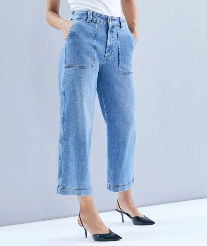 Sussan Pants|Denim>Culotte Jean