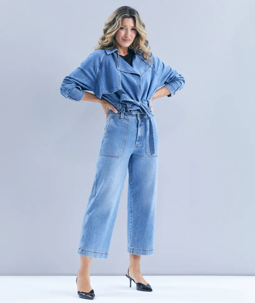 Sussan Pants|Denim>Culotte Jean