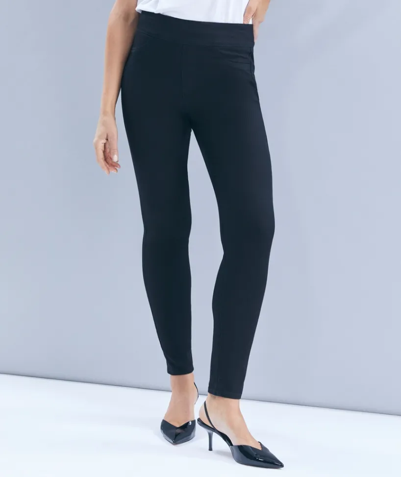 Sussan Denim|Pants>Denim Jegging - BLACK