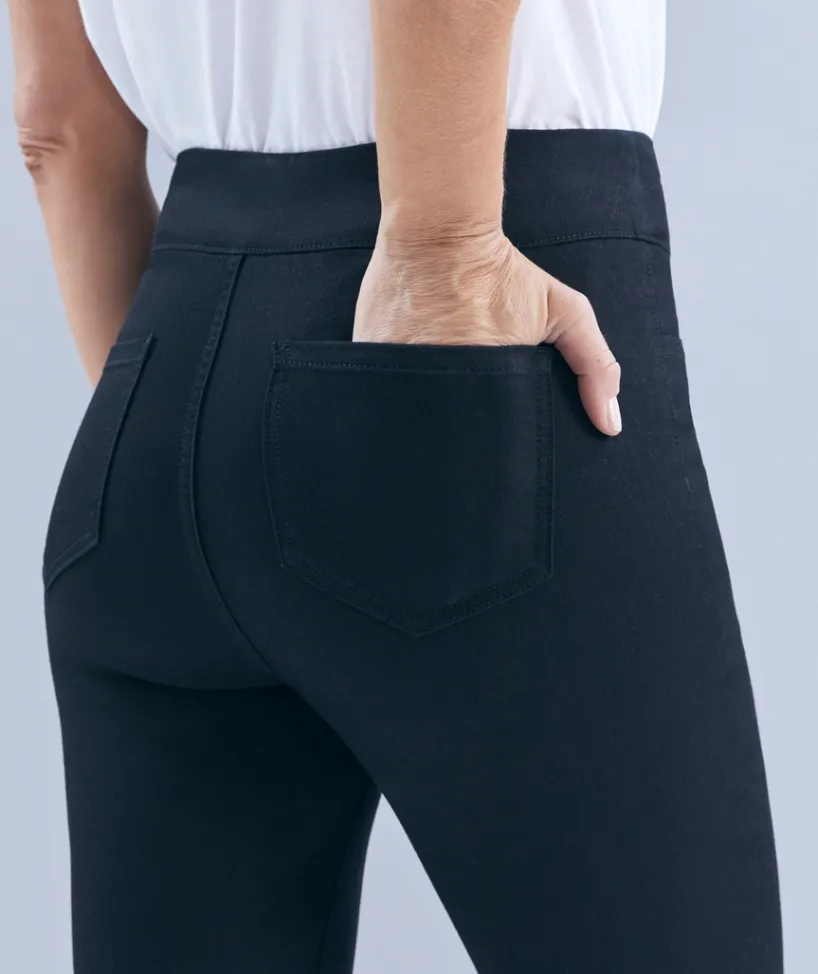 Sussan Denim|Pants>Denim Jegging - BLACK