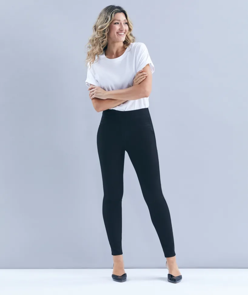 Sussan Denim|Pants>Denim Jegging - BLACK