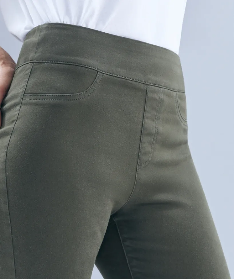 Sussan Pants|Denim>Denim Jegging - KHAKI