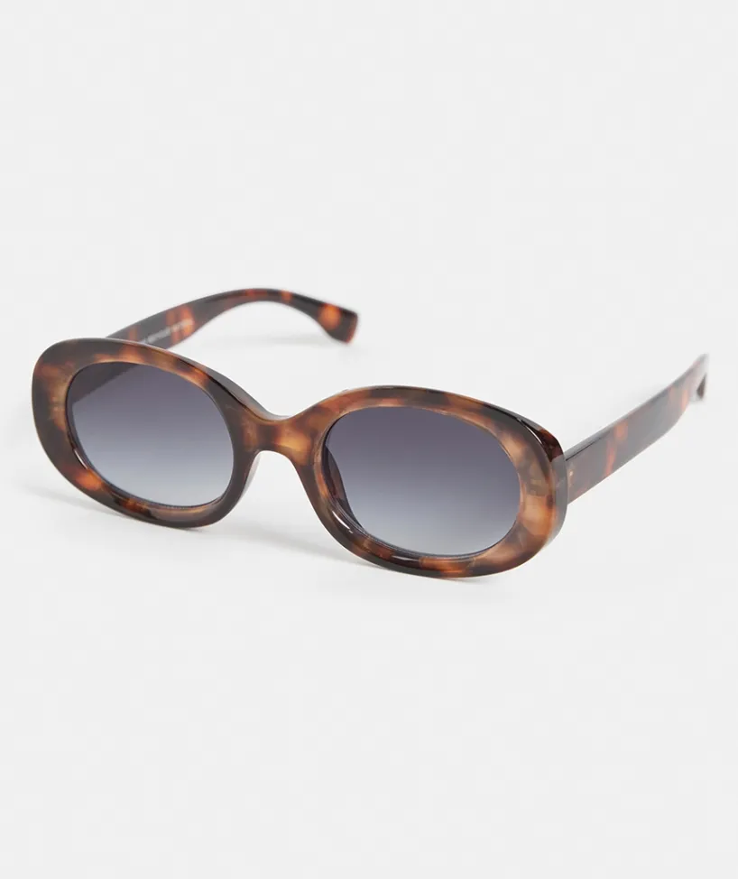Sussan Sunglasses>Derry Dart Tort Sunglasses TORTOISE SHELL
