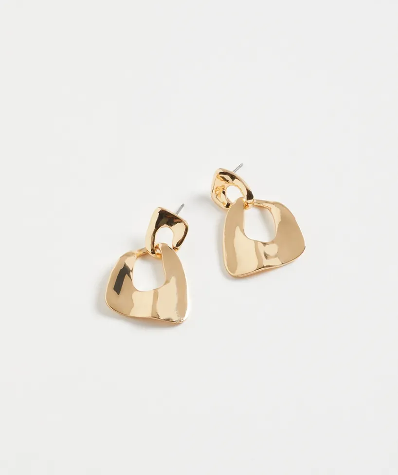 Sussan Jewellery>Double Drop Earring GOLD