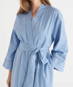 Sussan Dressing Gowns>Flock Spot Robe