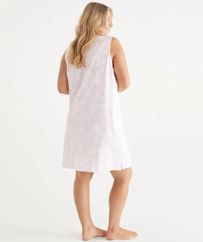Sussan Nighties|Everyday Icons>Floral Pattern Sleeveless Nightie