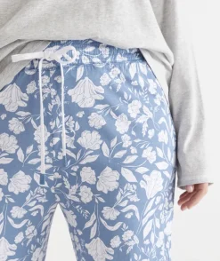 Sussan Pyjama Sets|Pyjama Bottoms>Floral Print 3/4 Pyjama Pant