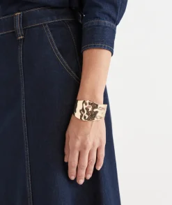 Sussan Jewellery>Hammered Bangle GOLD