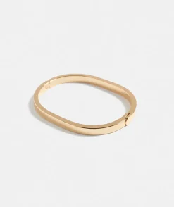 Sussan Jewellery>Plated Hinge Cuff Bracelet GOLD