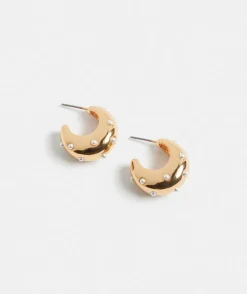 Sussan Jewellery>Plated Pearl Stud Earrings GOLD