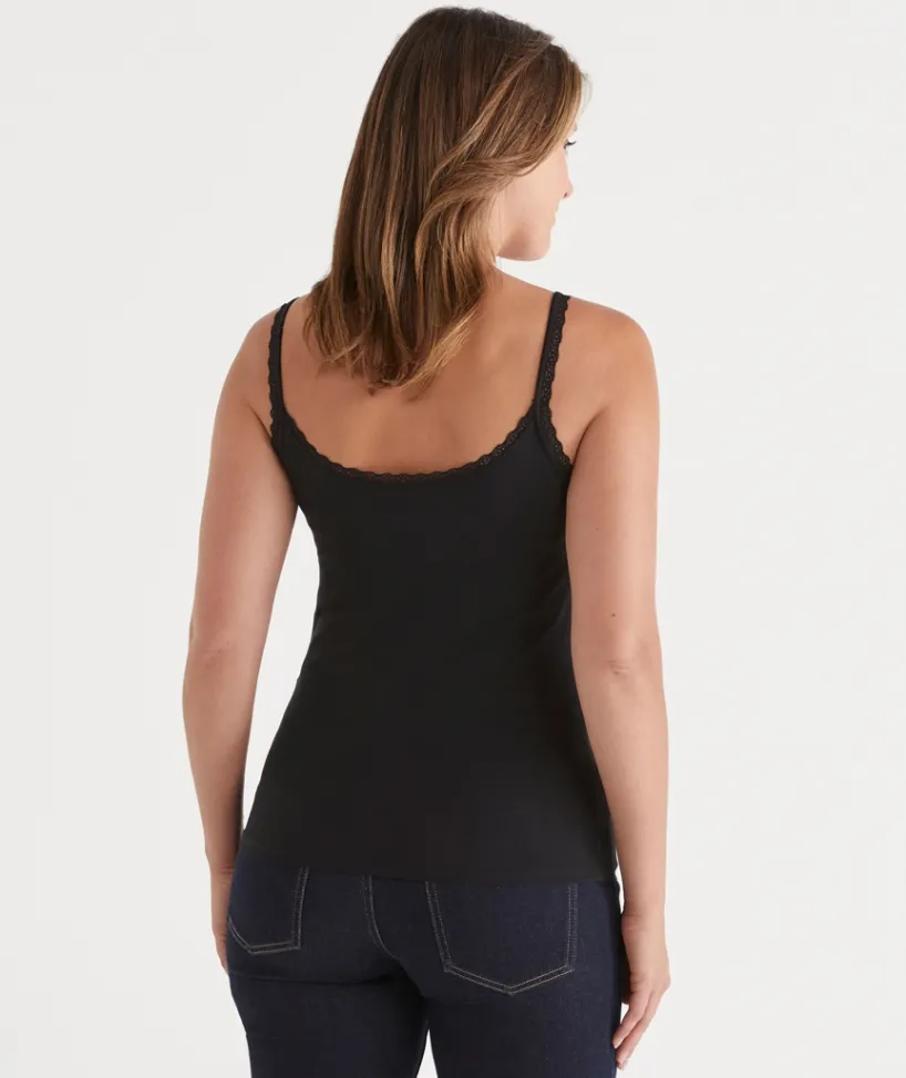 Sussan Tops>Lace Detail Layering Cami