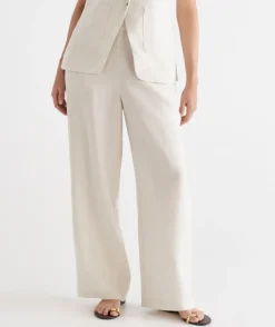 Sussan Pants|Matching Sets>Linen Wide Leg Pant
