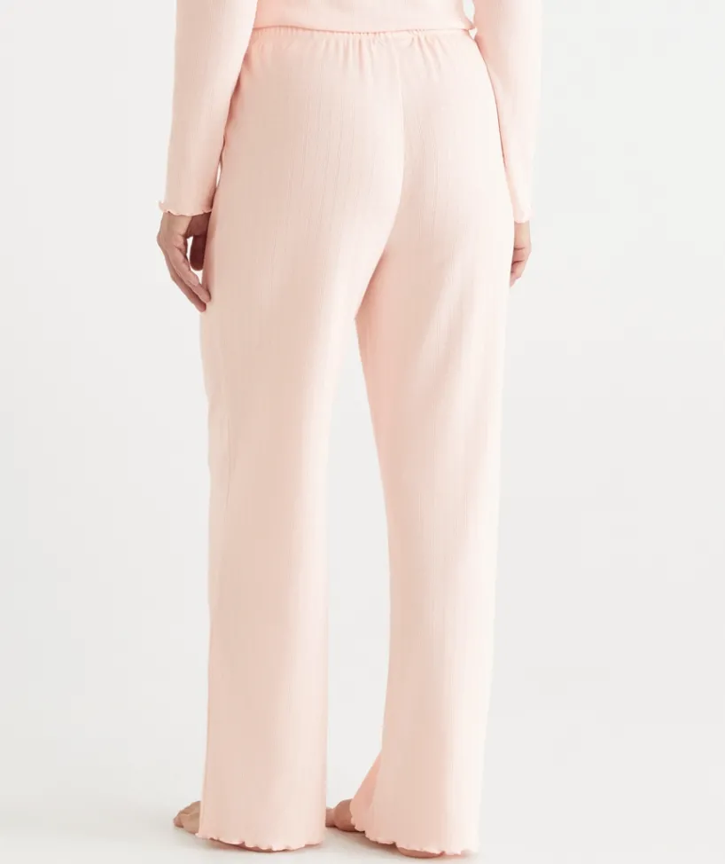 Sussan Pyjama Bottoms>Pointelle Pyjama Pant