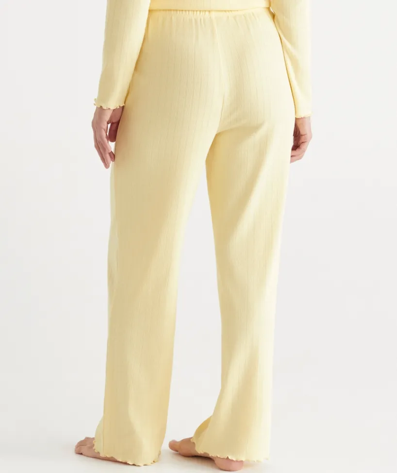 Sussan Pyjama Bottoms>Pointelle Pyjama Pant