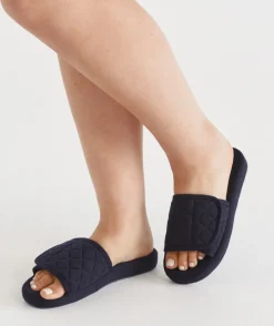 Sussan Slippers>Quilted Adjustable Slipper