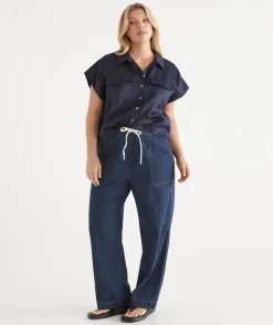 Sussan Pants|Denim><noscript><img width=
