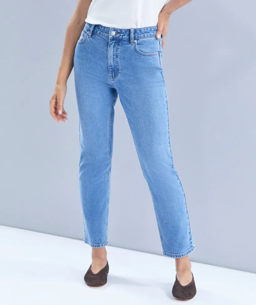 Sussan Denim|Denim Jeans>Relaxed Jean - MID WASH