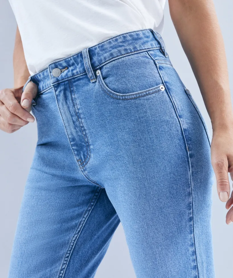 Sussan Denim|Denim Jeans>Relaxed Jean - MID WASH