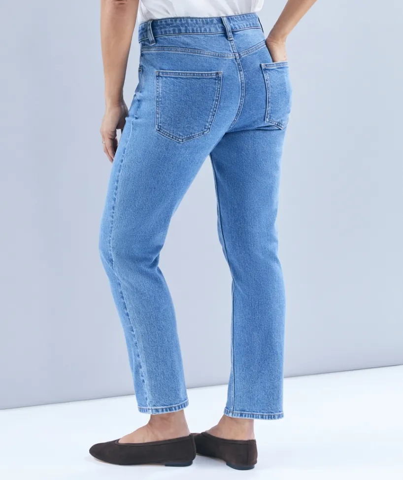 Sussan Denim|Denim Jeans>Relaxed Jean - MID WASH