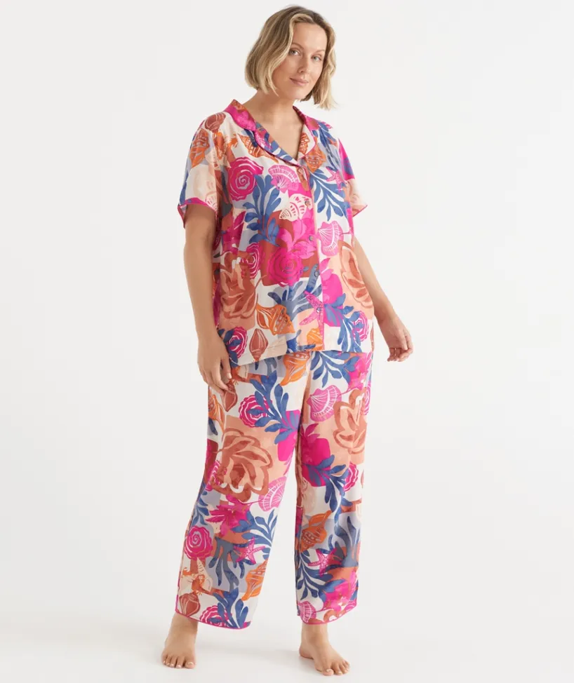 Sussan Pyjama Sets>Shell Novelty Pyjama Set MULTI