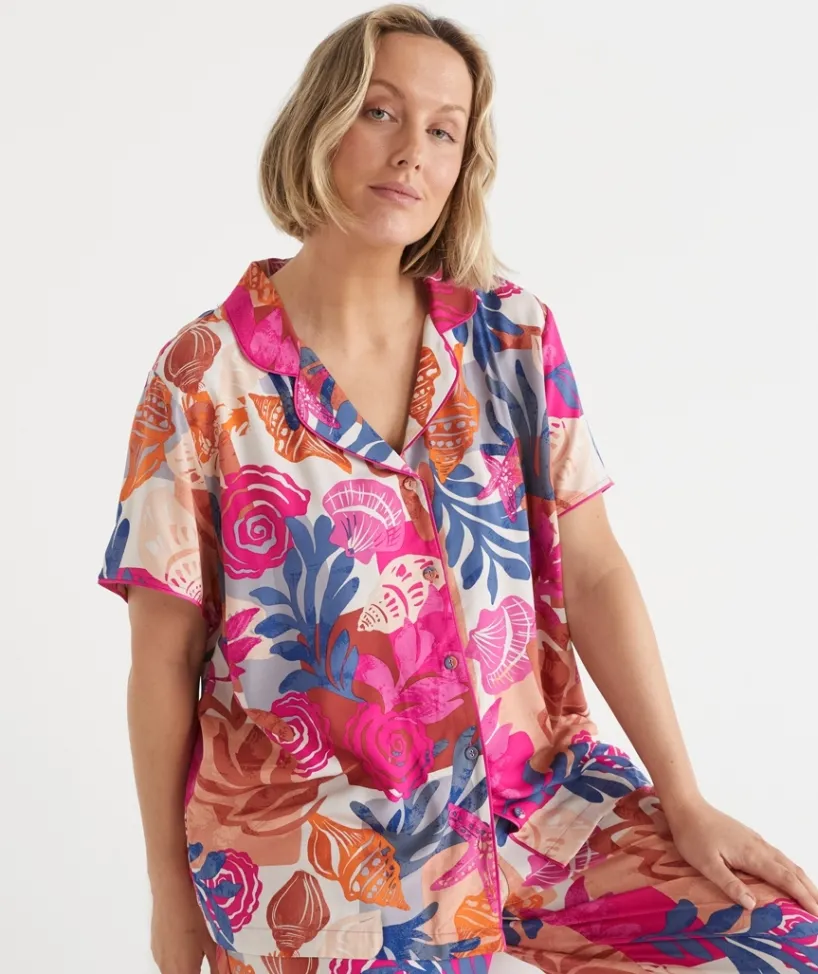 Sussan Pyjama Sets>Shell Novelty Pyjama Set MULTI