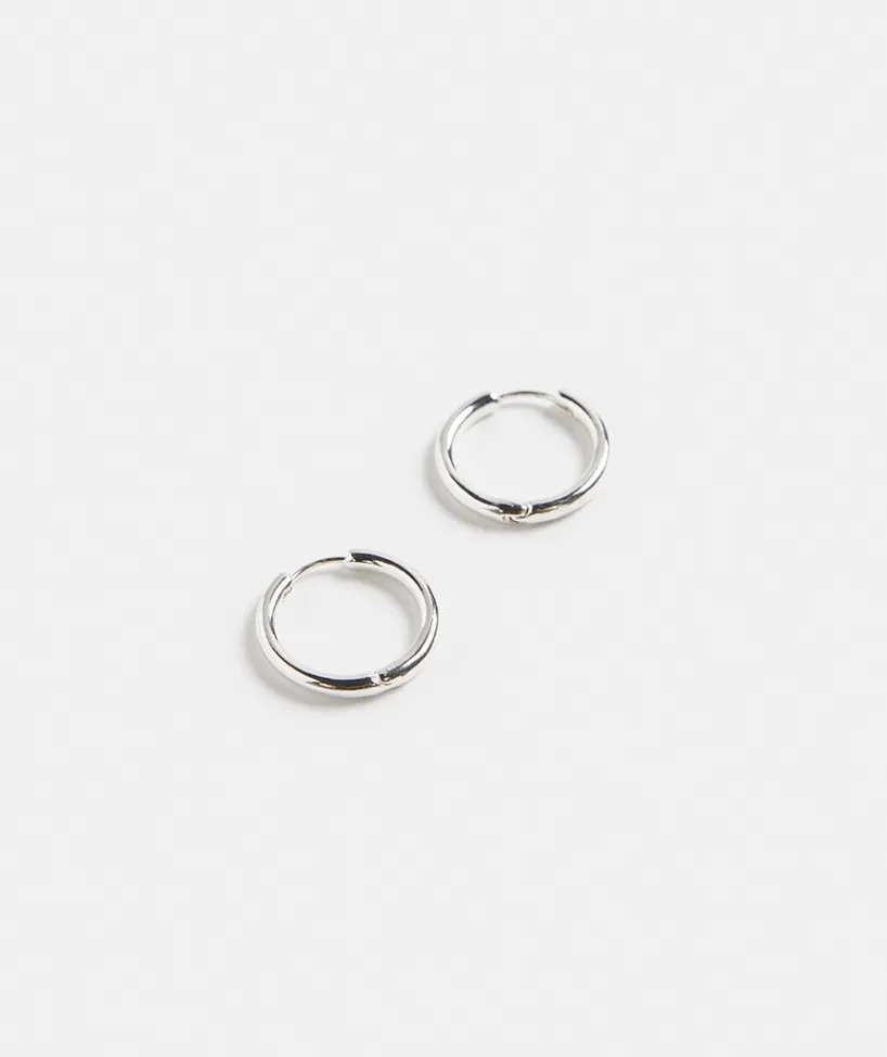Sussan Jewellery>Plated Hoop SILVER
