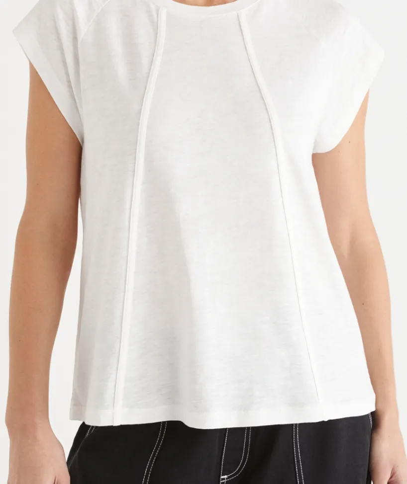 Sussan Tops|T-Shirts>Slub Swing Seam Tee