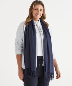 Sussan Knit Accessories|Scarves>Soft Scarf - INK