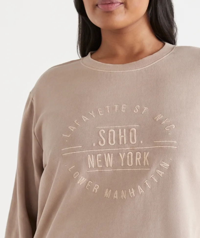 Sussan Tops|Loungewear>SOHO Embroidered Jumper