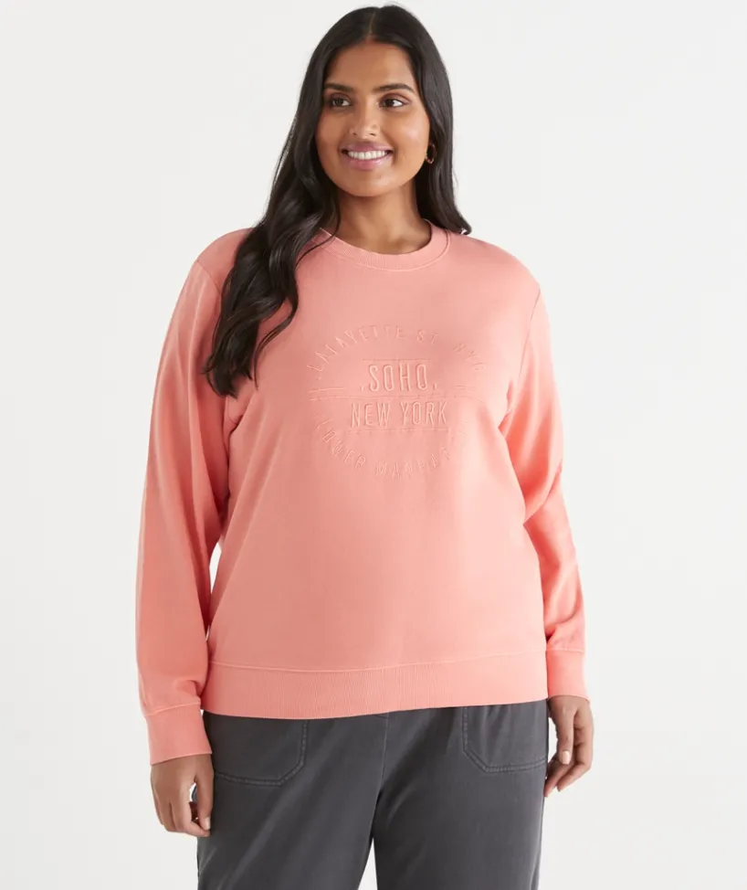 Sussan Tops|Loungewear>SOHO Embroidered Jumper