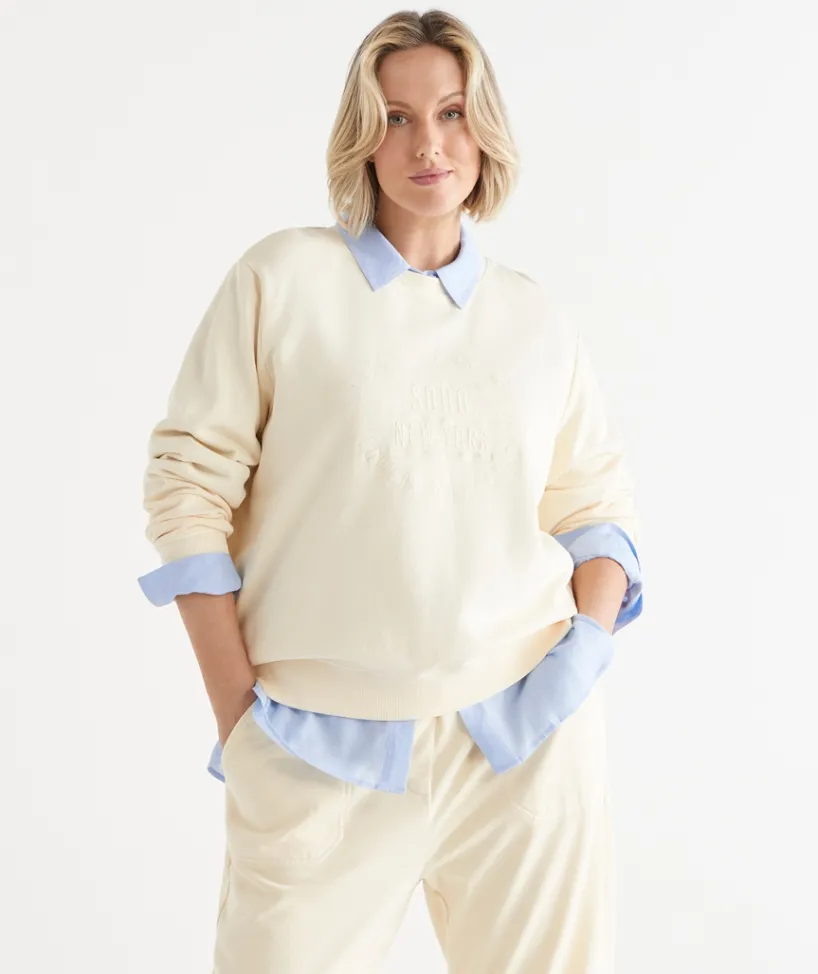 Sussan Tops|Loungewear>SOHO Embroidered Jumper