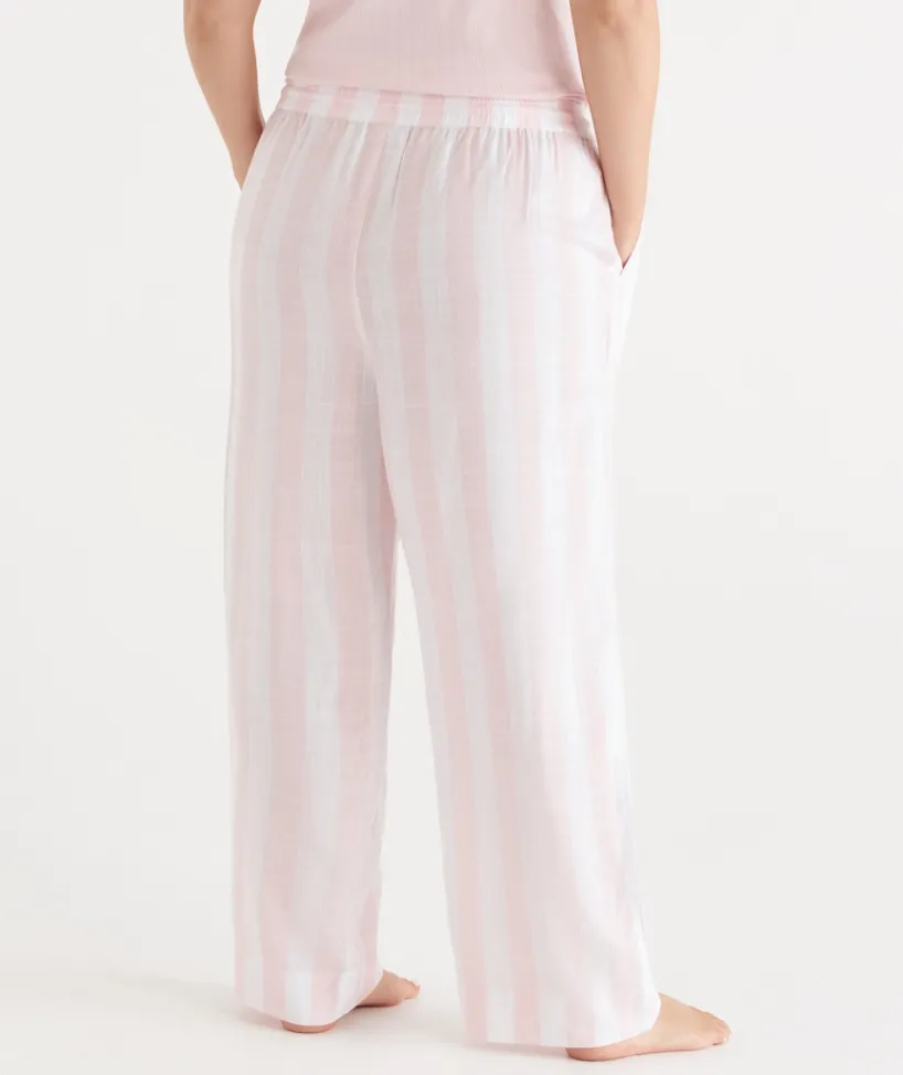 Sussan Pyjama Bottoms>Stripe Pyjama Pant - Pink PINK LEMONADE