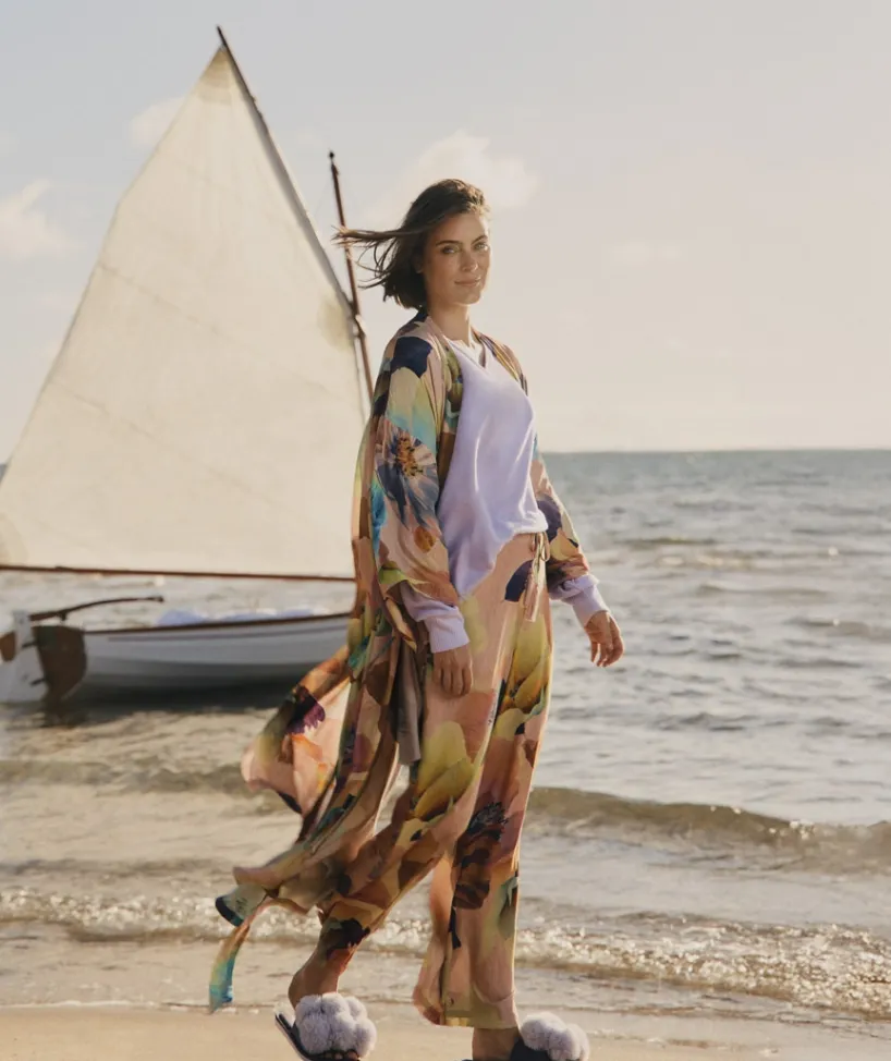 Sussan Pyjama Bottoms>Sunkissed Floral Full Length Pyjama Pant MULTI