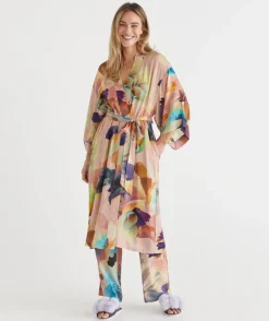Sussan Dressing Gowns>Sunkissed Floral Robe MULTI
