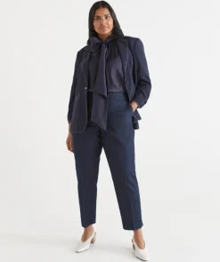 Sussan Pants>Tailored Stretch Tapered Pant - RINSE WASH