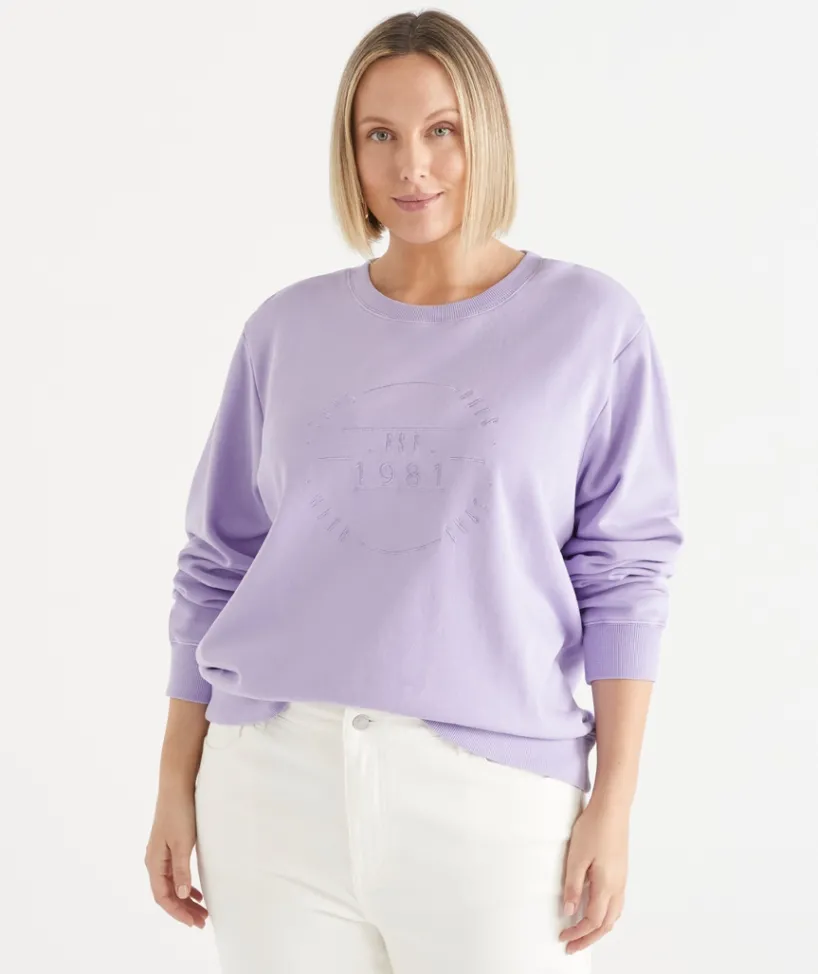 Sussan Tops|Loungewear>This Goes With That Heritage Sweat