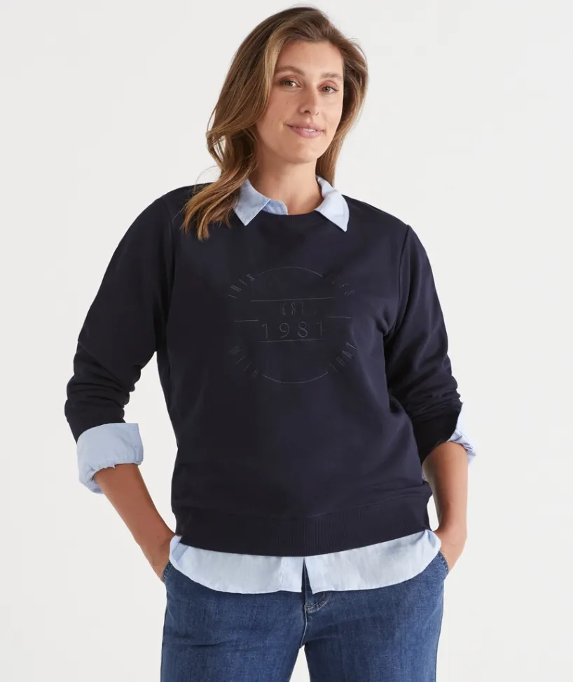Sussan Tops|Loungewear>This Goes With That Heritage Sweat