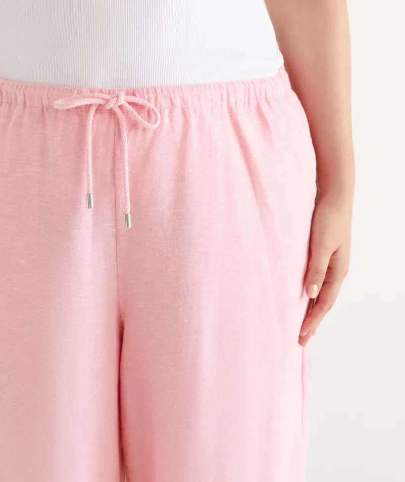 Sussan Pants|Matching Sets>Tie Waist Wide Leg Pant